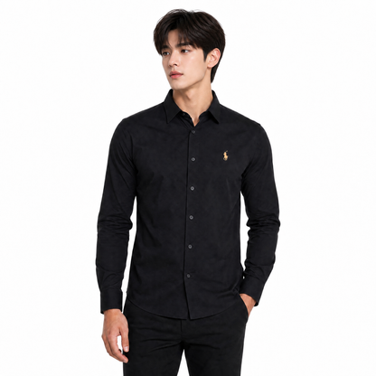 Premium Black Linen Shirt