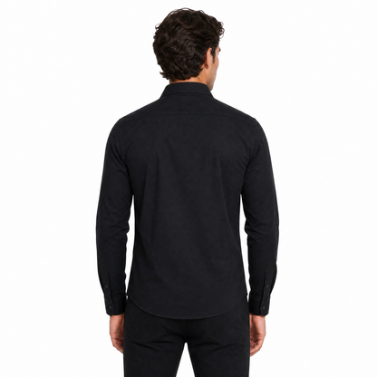 Premium Black Linen Shirt
